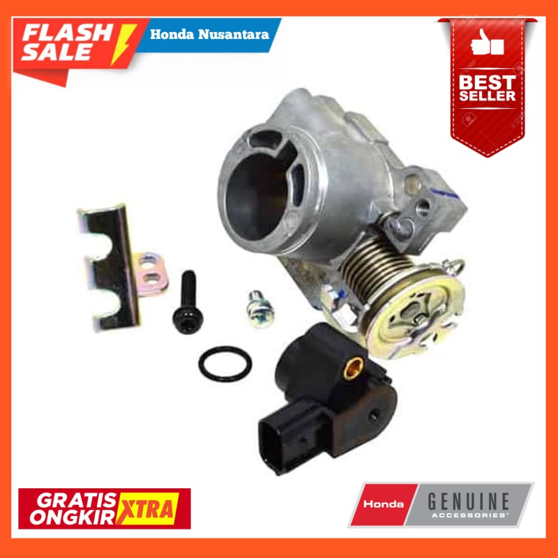 PASTI ORI THROTTLE (BODY SET) - SUPRA X 125 FI 16410K41N01 DIJAMIN ASLI HGP