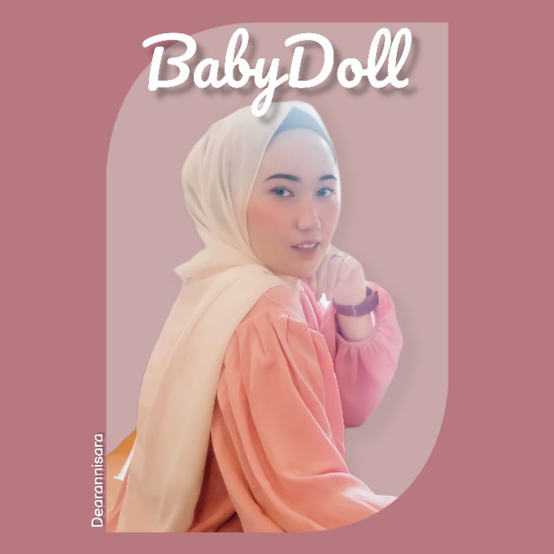 HIJAB PASHMINA CERUTI BABY DOLL ARMANI