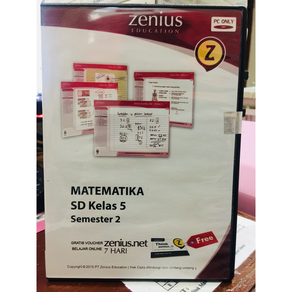 Jual Zenius Matematika Sd Kelas 5 Semester 2 Indonesia Shopee Indonesia