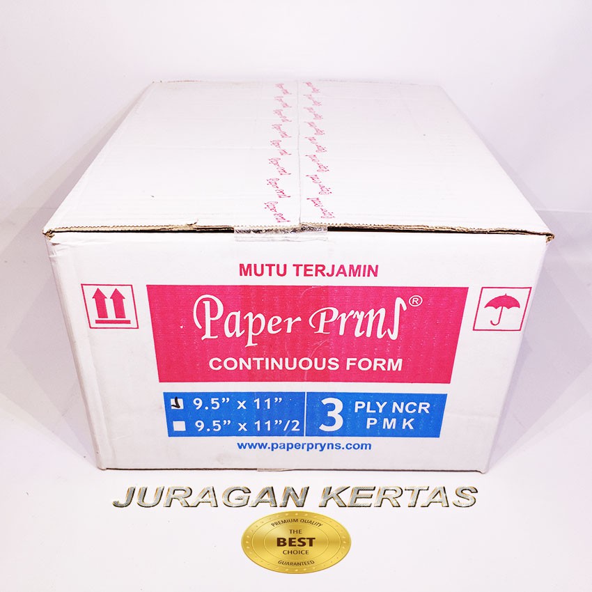 

Promo CONTINUOUS FORM 9.5 X 11 3PLY PAPERPRYRNS