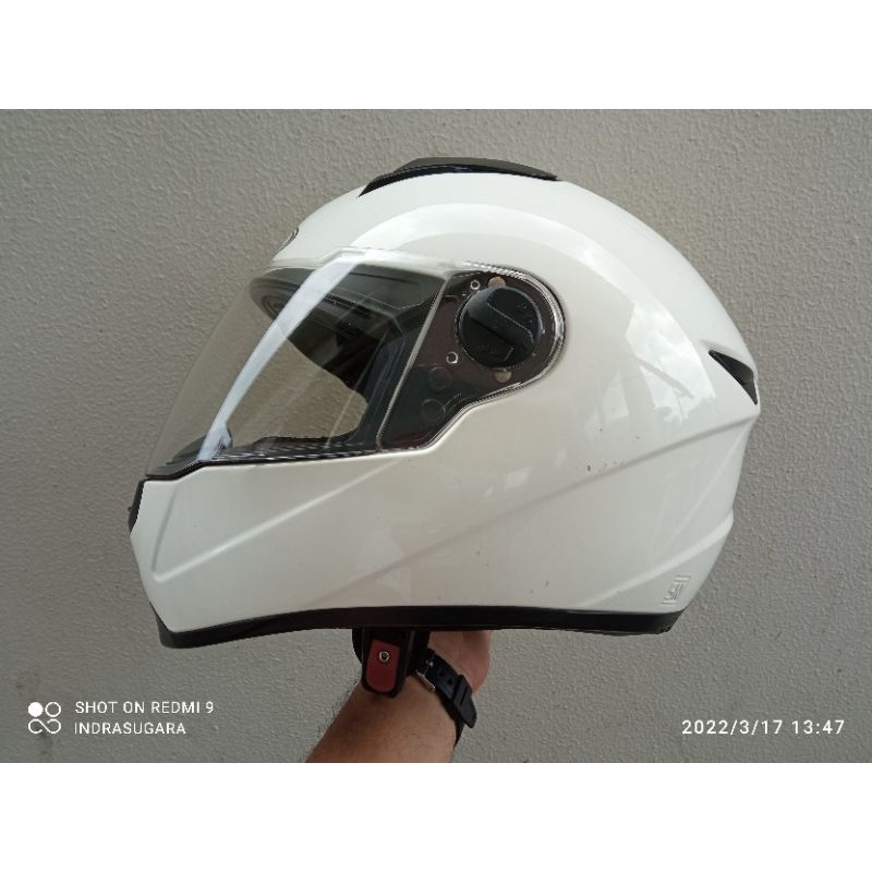 Helm fullface zeus zs811 putih