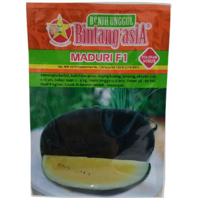 Semangka Maduri F1 20gr Bintang Asia