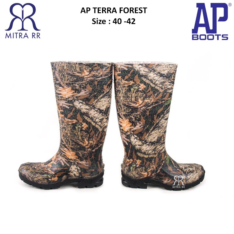 AP Boots Terra Forest – Sepatu Boot Karet Tinggi Sepatu Berburu