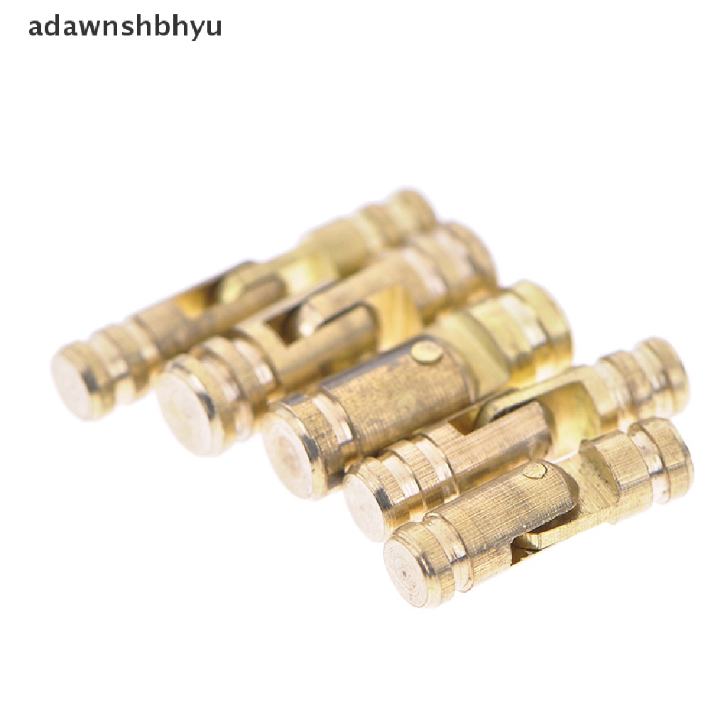 Adawnshbhyu 10Pcs Kotak Perhiasan Tembaga Kuningan Tersembunyi invisible concealed barrel hinge