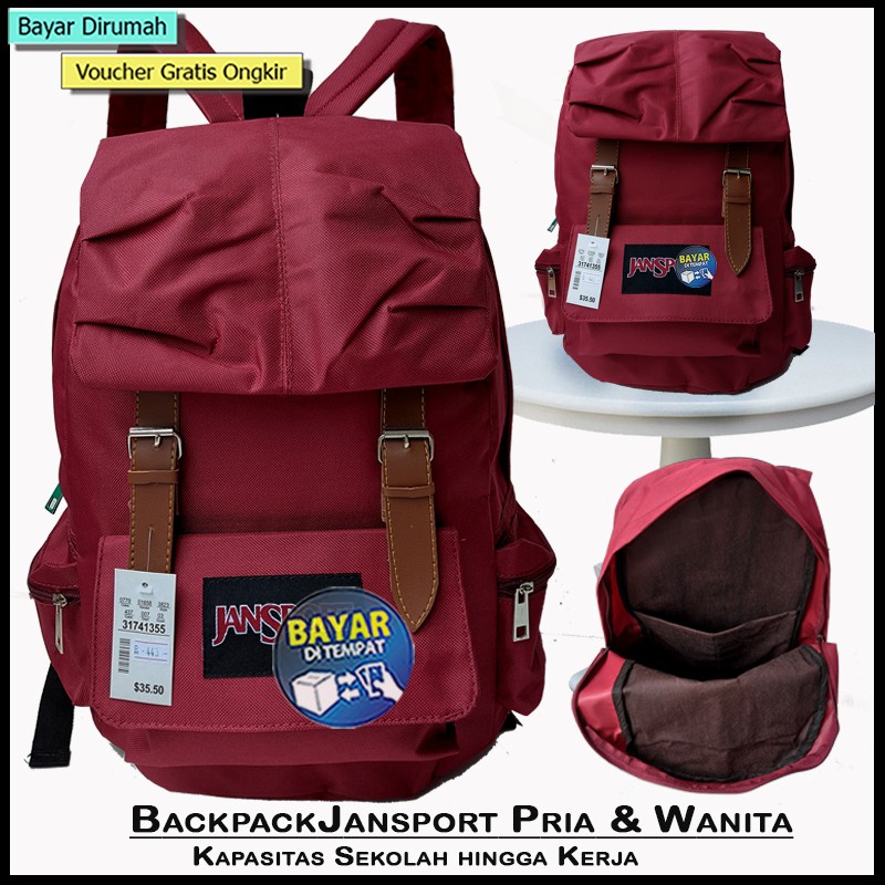 Tas Cowok Kekinian Murah Tas Ransel Pria Tas Ransel bisa Untuk Sekolah Hingga Style Fashion Dewasa