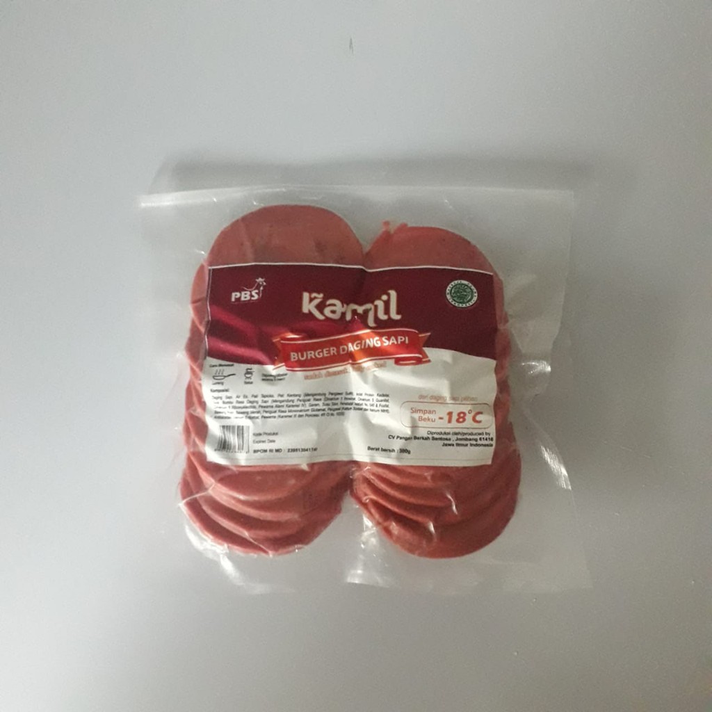 

BEST SELLER BEEF BURGER MEEK KAMIL UK 500GR