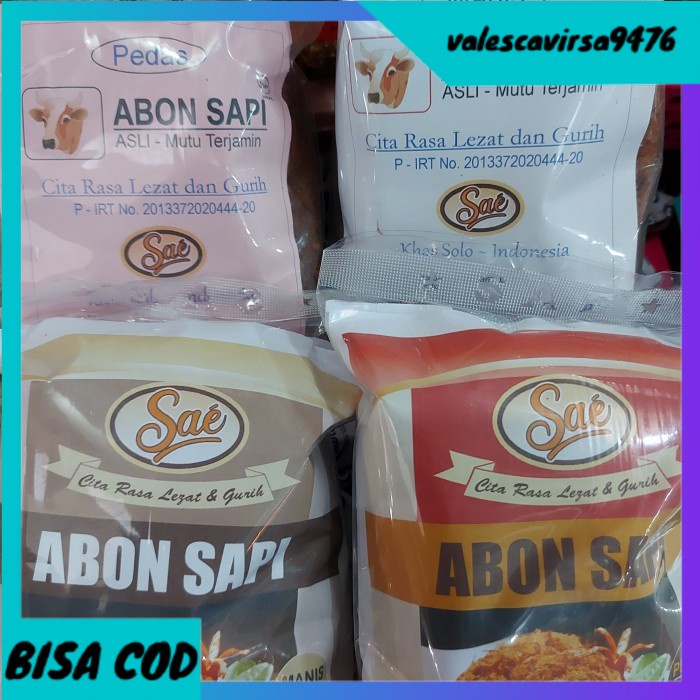 

⭐BISA COD⭐ ABON SAPI SAE ORIGINAL - PEDAS KEMS.BARU