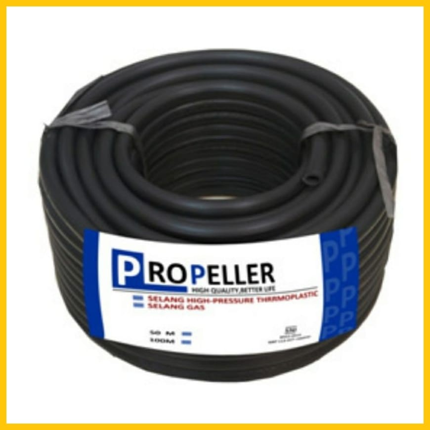 Selang Gas Garis-Garis 2Lapis Dan 3Lapis Selang Gas Tekanan Tinggi Harga per Roll (50Meter) Merek PR