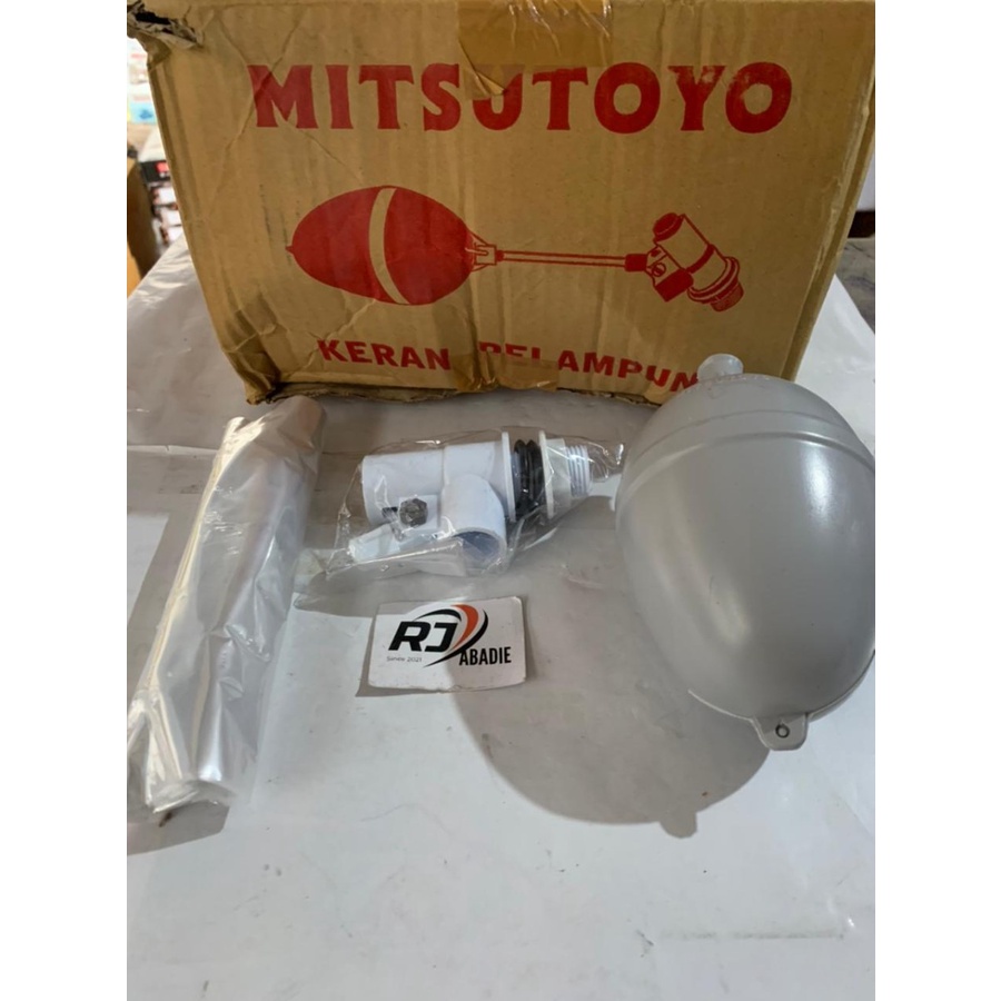 [12PCS] Kran Keran Pelampung Bola Air Tandon Stainless Mitsutoyo 1/2&quot; 3/4&quot;