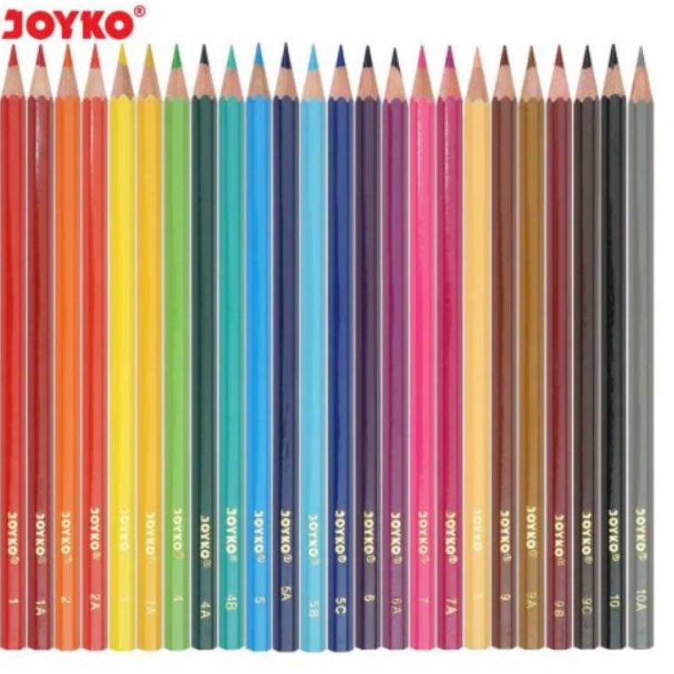 

(E2Q2) ☆ Pensil warna Joyko CP-101/24 warna ( 1 set ) //Diskon@lebaran