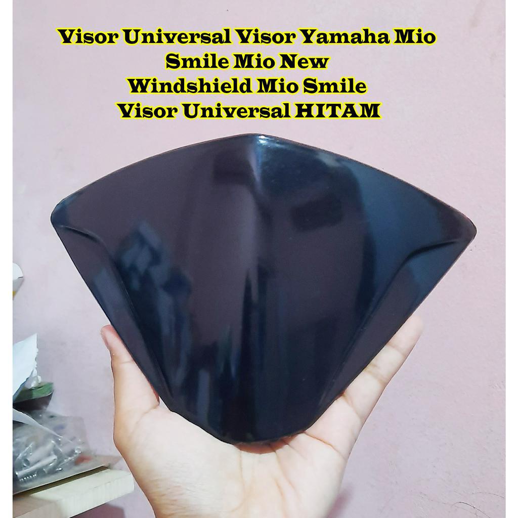 Visor Universal Visor Yamaha Mio Smile Mio New Windshield Mio Smile Visor Universal HITAM
