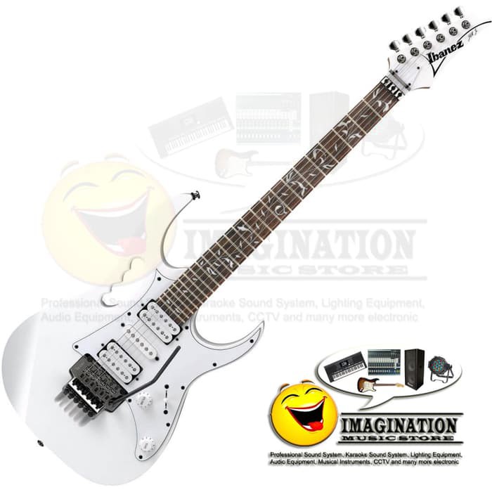 Ibanez JEM JR Steve Vai Jem Junior Electric Guitar - White