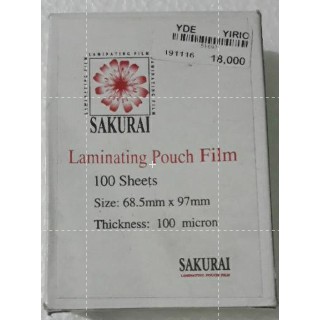 Plastik Laminating Sakura Trifelo Ukuran Ktp Shopee Indonesia