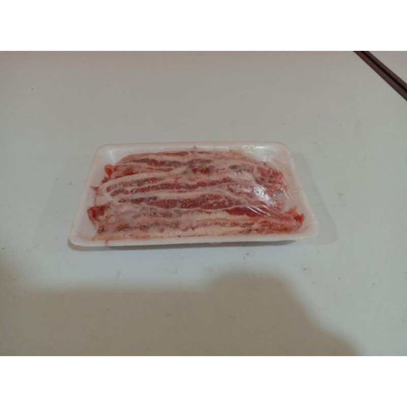 Aus Shortplate Beef Slice PREMIUM-250gr