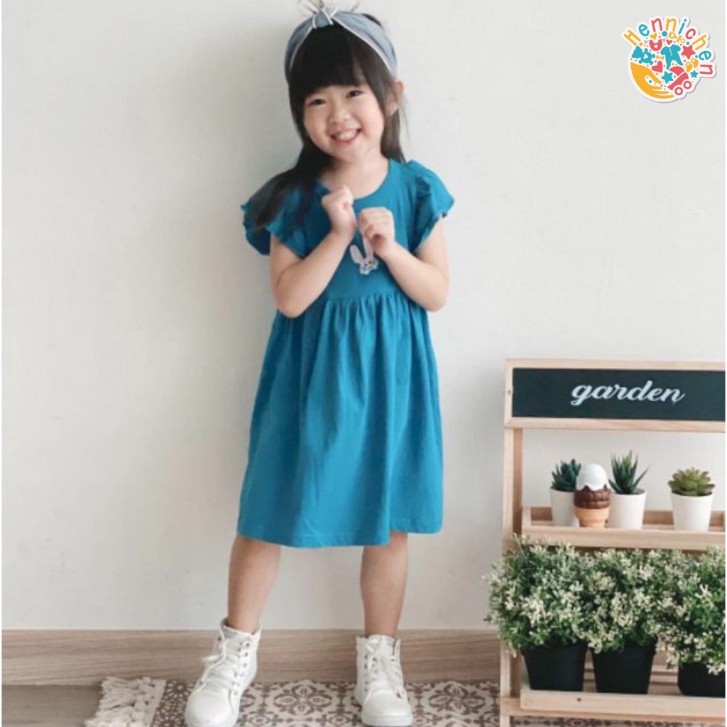 JESSICA RUFFLE DRESS DRESS ANAK PEREMPUAN FASHION ANAK PEREMPUAN 6 BULAN - 5 TAHUN CBC