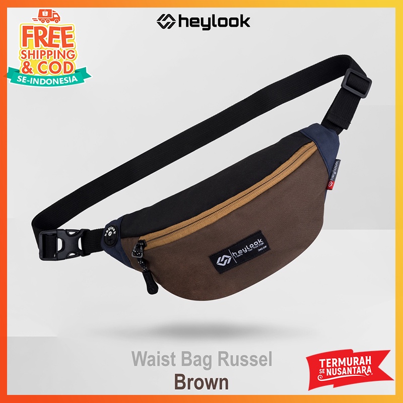 WAISTBAG/SLINGBAG ORIGINAL SURFING KEREN MURAH KEKINIAN ORIGINAL RUSSEL PROMO TAS SELEMPANG PRIA WANITA