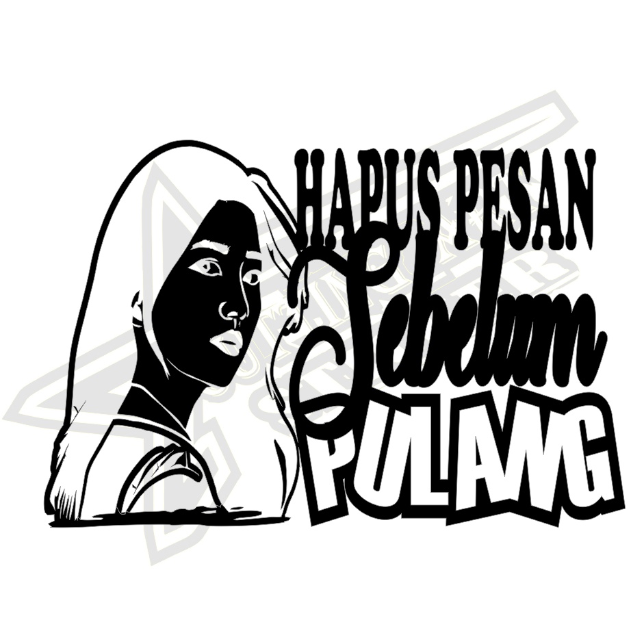 Stiker mobil termurah cod variasi stiker tulisan stiker kata kata Stiker kaca emblem variasi stiker 