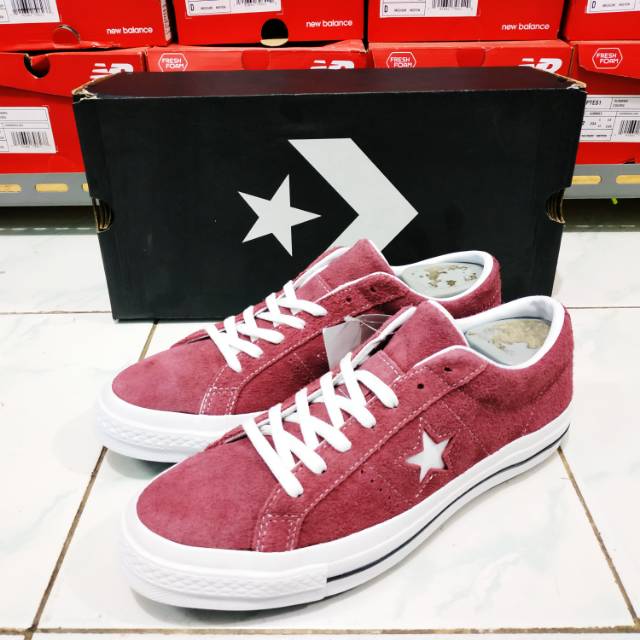 converse one star ox deep bordeaux