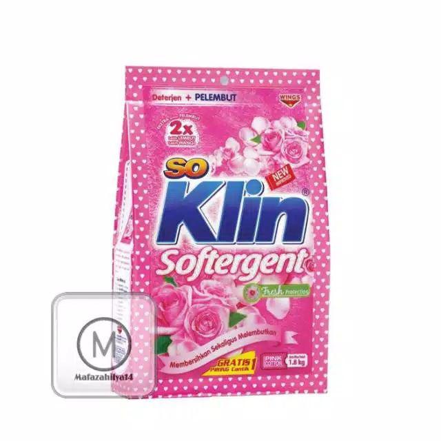 So Klin Detergen Softergent Powder 1.8kg