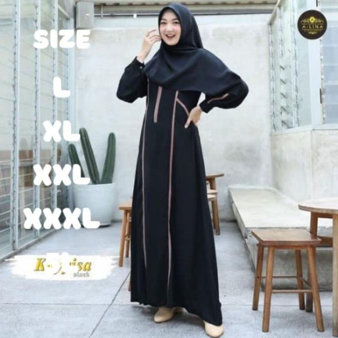 NEWTRAND model Baju Gamis putih Remaja Terbaru muslimah Kekinian 2021