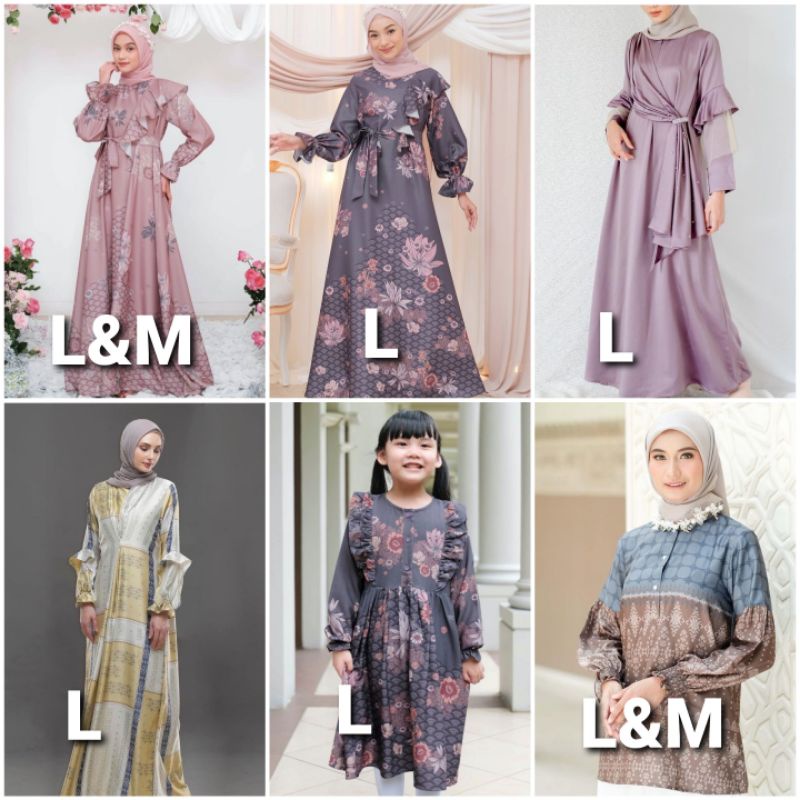 Vanilla hijab sawarna & Binar Series