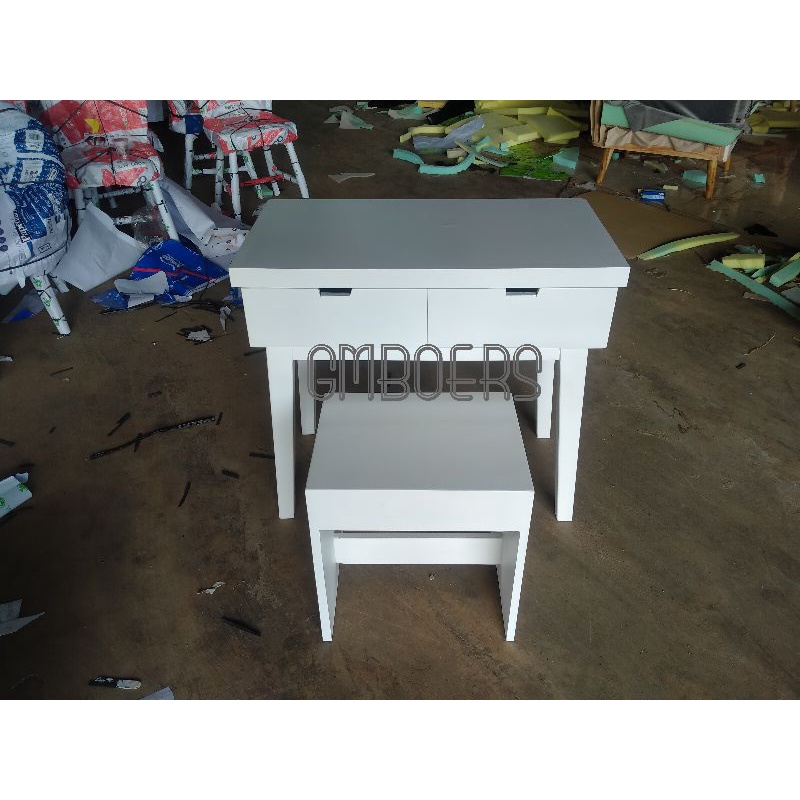 Meja Belajar Minimalis 2 Laci