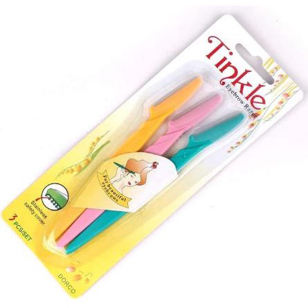 [Isi 3 PCS] * NCC * Tinkle Pisau Cukur Alis Eyebrow Razor