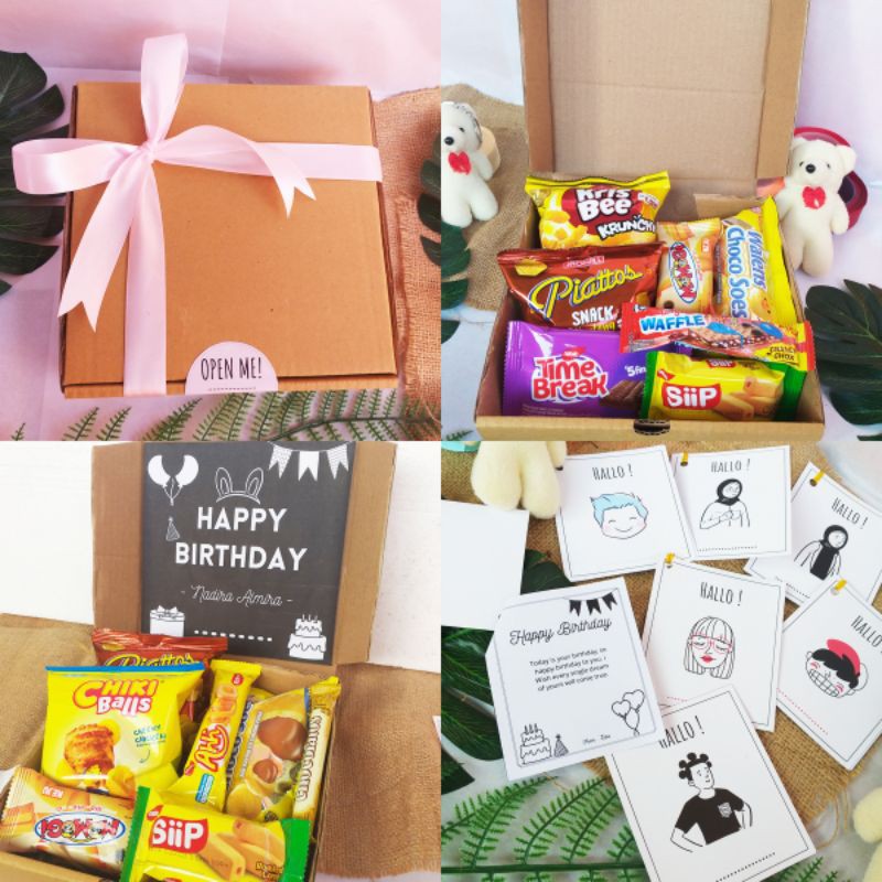 

Snack box / giftbox / hampers / kadomurah