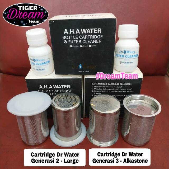 Catridge Dr Water / Mega 6. Refill Filter Wadah Bio Mineral free cleaner