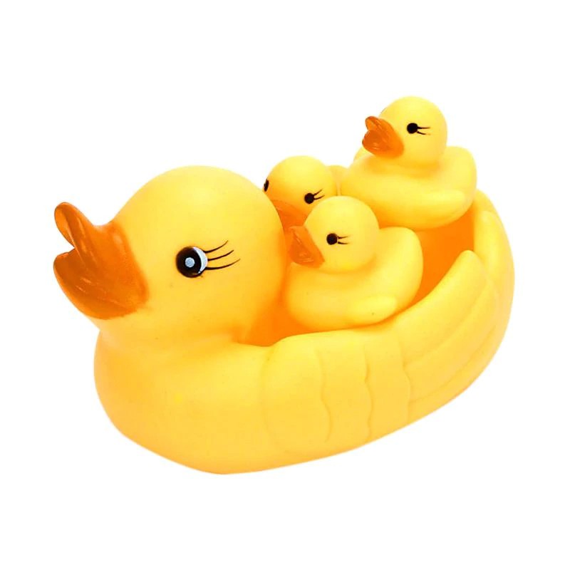 Baby Wish Bath Toy Duck Mainan Mandi Bebek Anak
