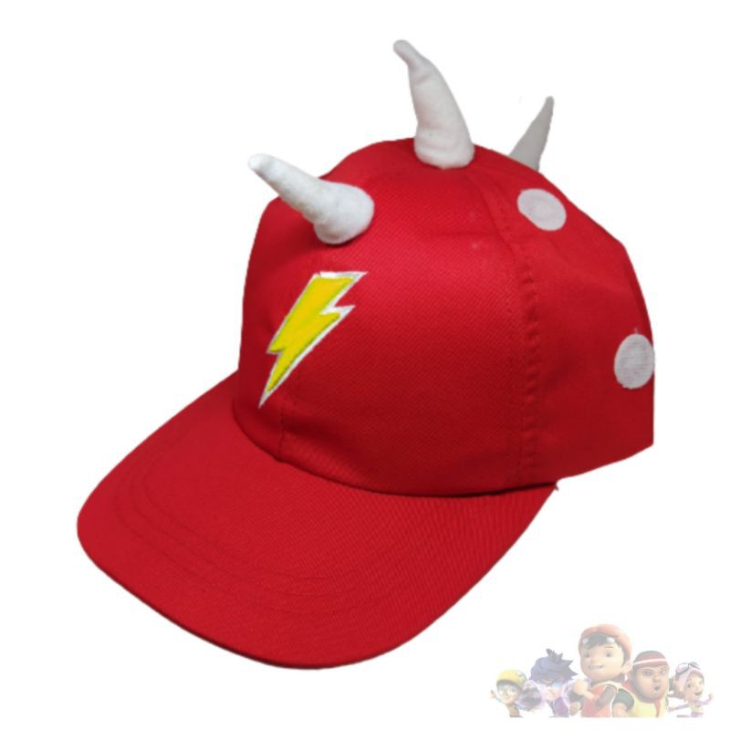 Topi anak / topi balita karakter boboiboy bordir terbaik