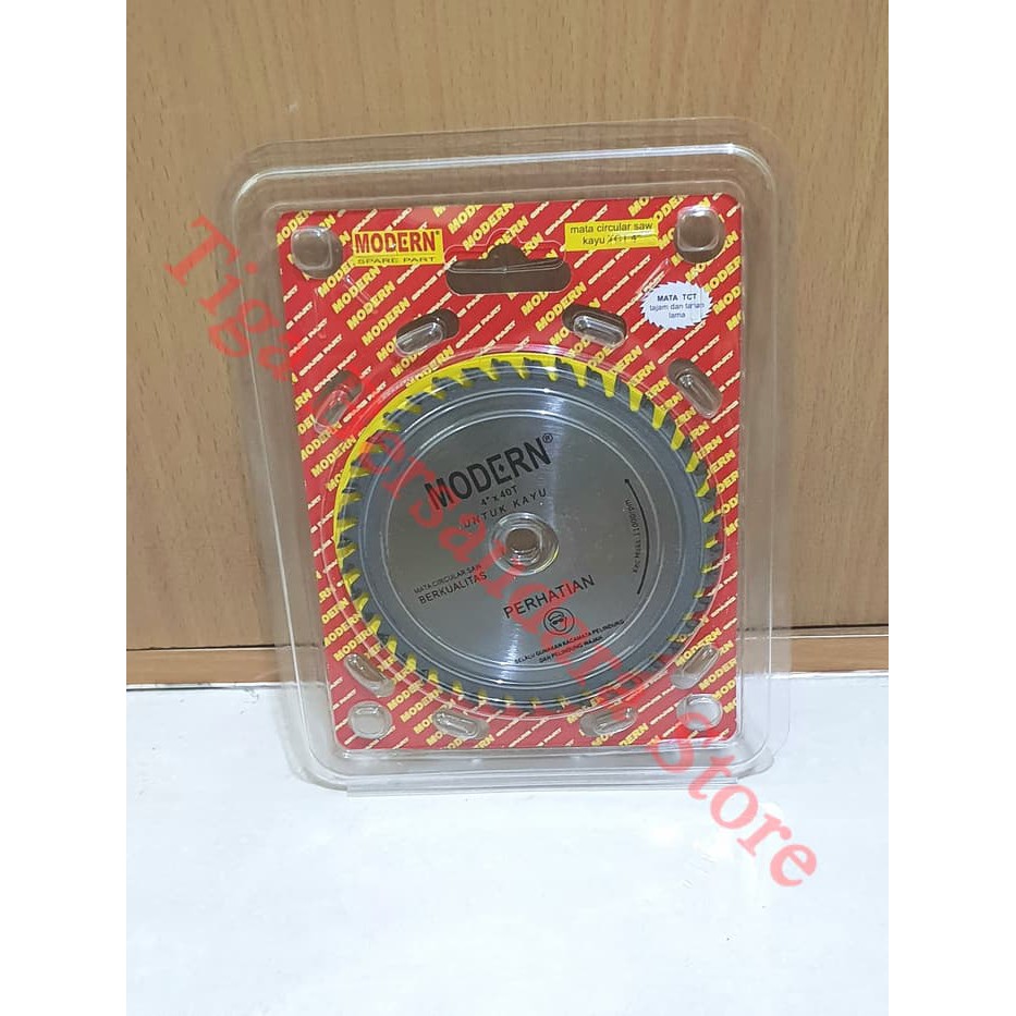 MATA POTONG GERGAJI KAYU CIRCLE / MT CIRCLE GERINDA MODERN 4" X 40 T