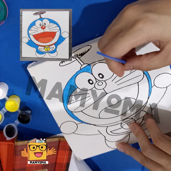 

Produk Terbaru Paket Mewarnai Kanvas Cat Akrilik / Painting Set Kids Coloring