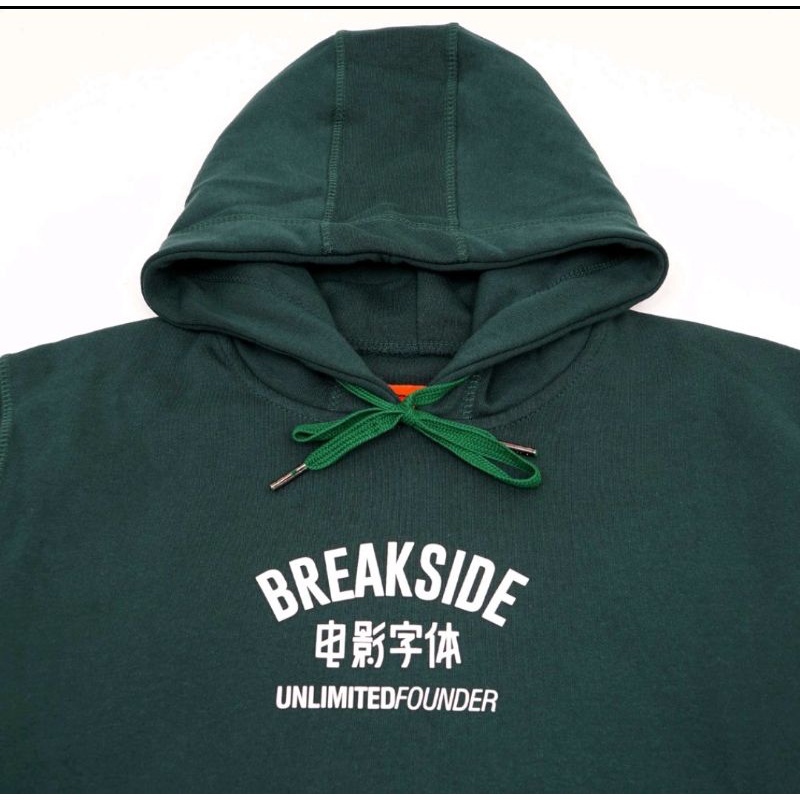 Breakside hoodie Pullover Unlimited Founder Green