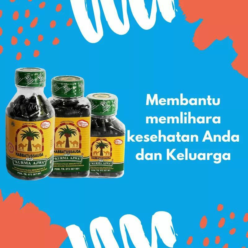 habbatussauda cap pohon kurma ajwa kapsul