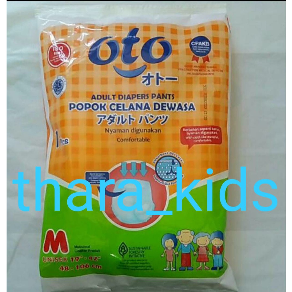 Popok Dewasa OTO Pants size M