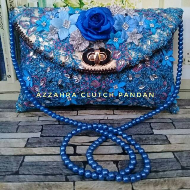 clutch anyaman pandan/clutch pandan hias/cluth pandan hias