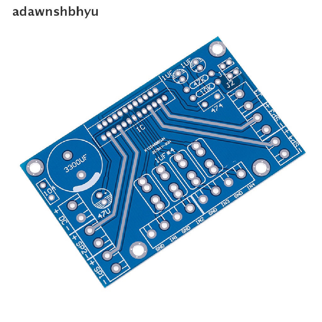 Adawnshbhyu Power Amplifier TDA7388 four channel 4x41W audio DC 12V BTL PC Mobil AMP PCB