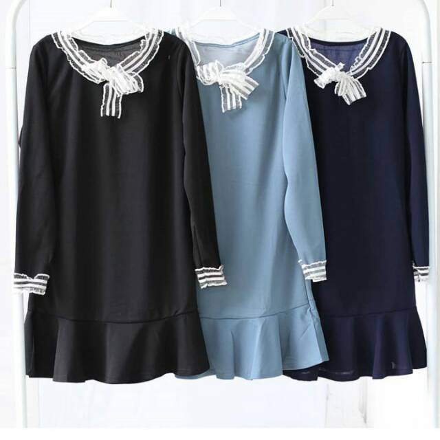 tunik syaina pita leher