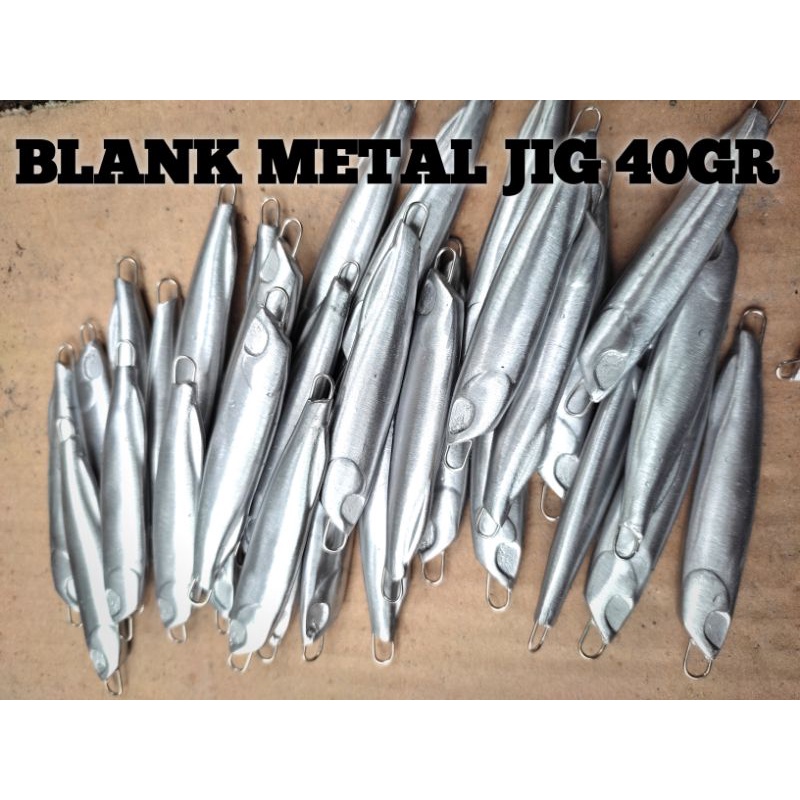 blank metal jig 40 gram