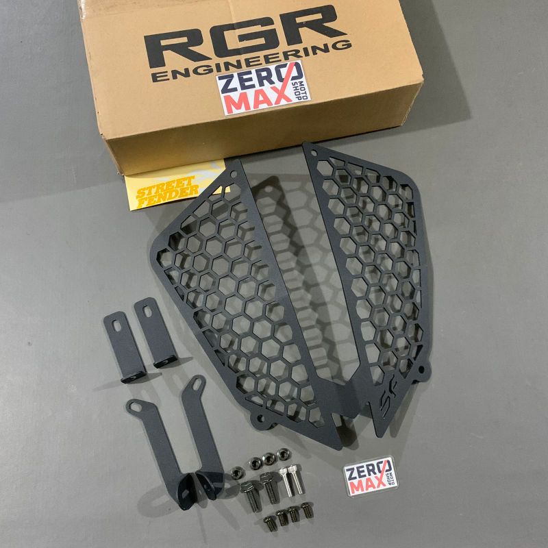 Cover Pelindung Lampu Headlamp Guard Street Fender Original KTM ADV 250 390