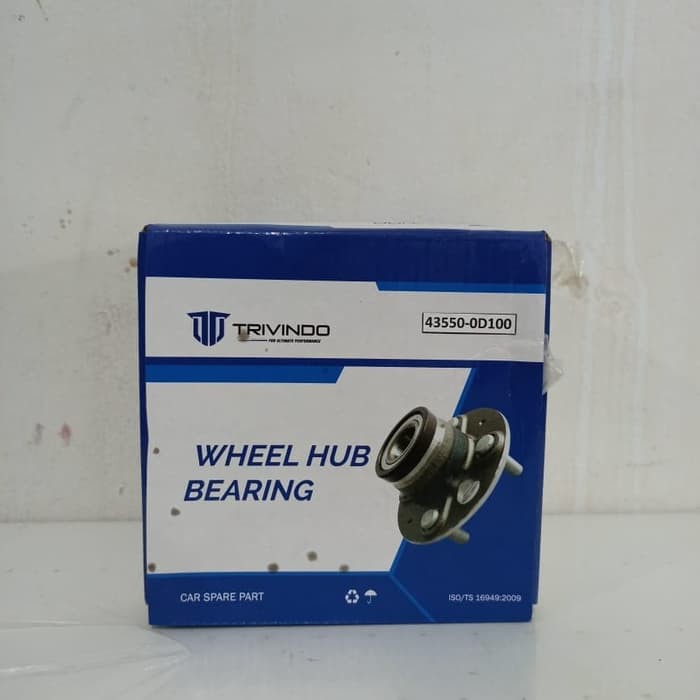 Wheel hub nap roda depan Etios kanan RH 43550-0D100 Trivindo