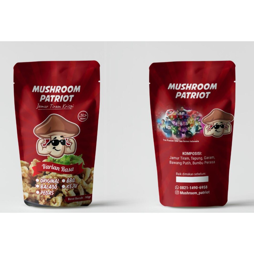 Jual Jamur Tiram Krispi 90gram Shopee Indonesia
