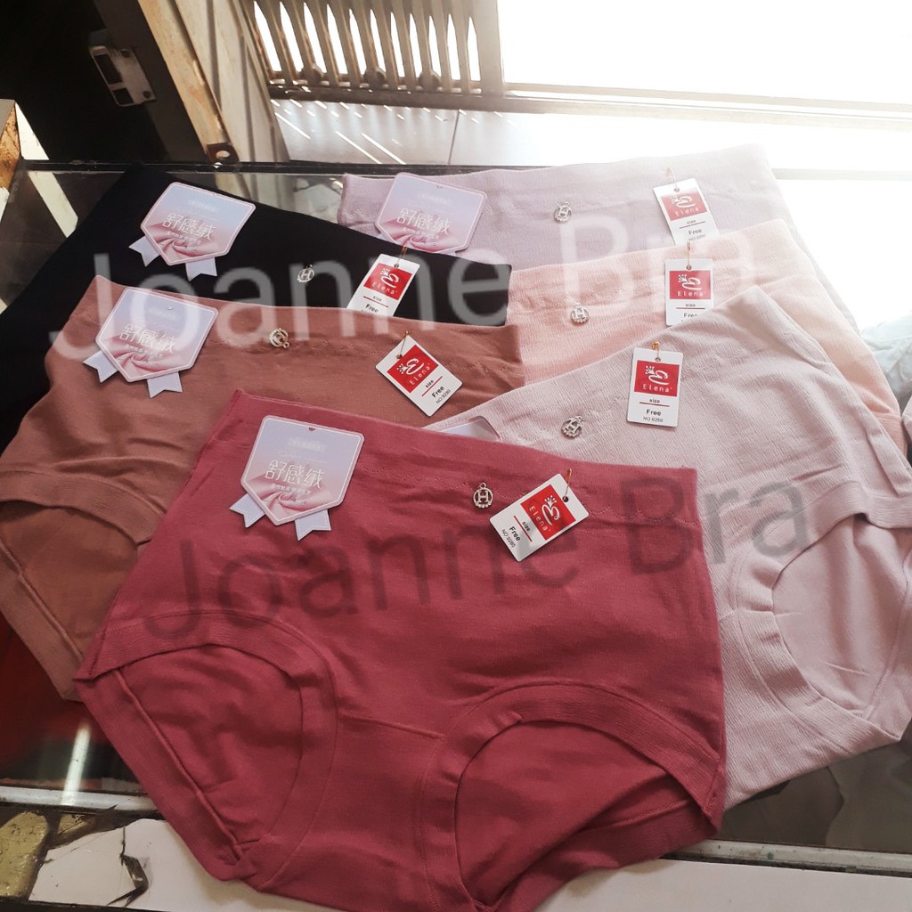Elena Celana Dalam Wanita Pasak Tinggi Nylon E 9280 - CD Katun + Nilon Super Lembut