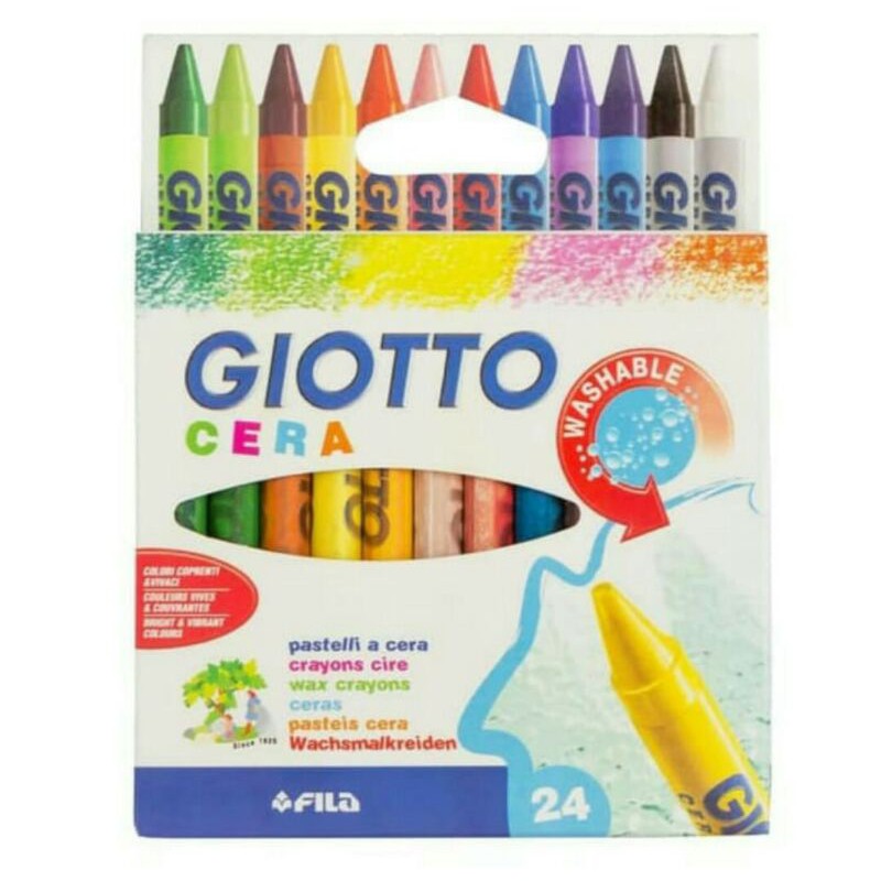 

CRAYON GIOTTO CERA 24 COLOR