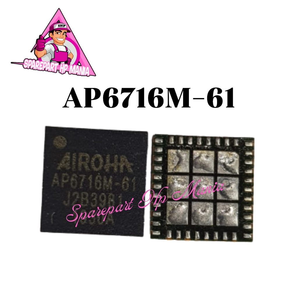 IC PA AP6716M-61 SAMSUNG A20S RF AP 6716M-61