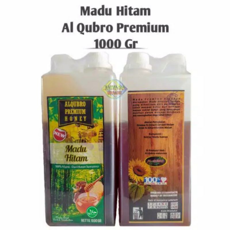 

Madu Murni Al Qubro Premium - Madu Hitam 1000 Gr