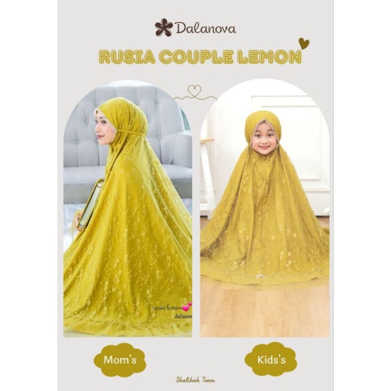 [ BISA COD ] MUKENA RUSIA ANAK ORI BY DALANOVA