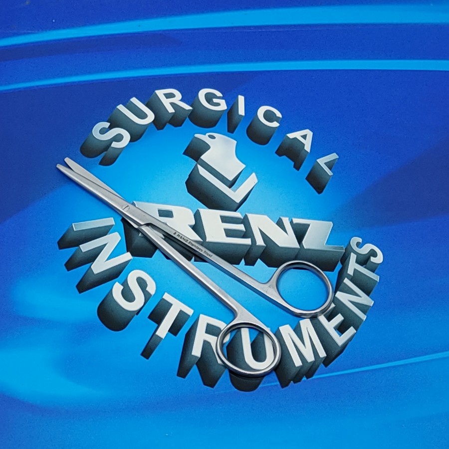 Alat Medis Alkes Gunting Jaringan Metzembaum 14 cm | Renz Surgical | Gunting Medis | Gudang Medis