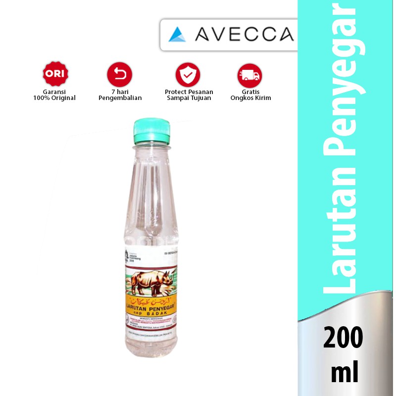 

Larutan Cap Badak Botol 200 ml / Larutan Penyegar